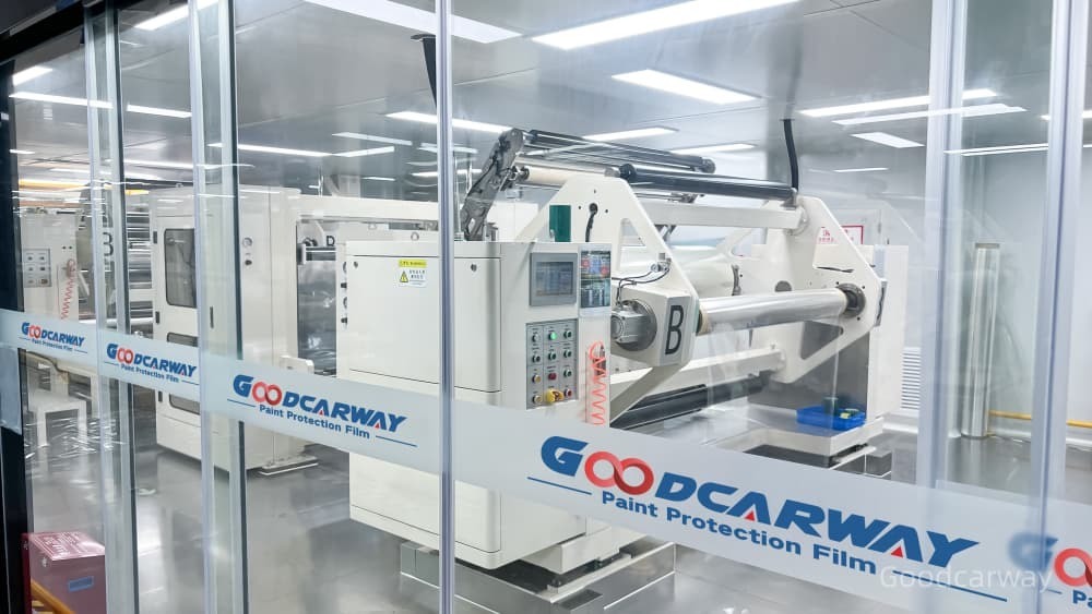 Guangzhou Goodcarway Window Film Co., Ltd. ligne de production du fabricant