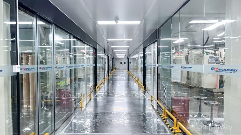 Guangzhou Goodcarway Window Film Co., Ltd. ligne de production du fabricant