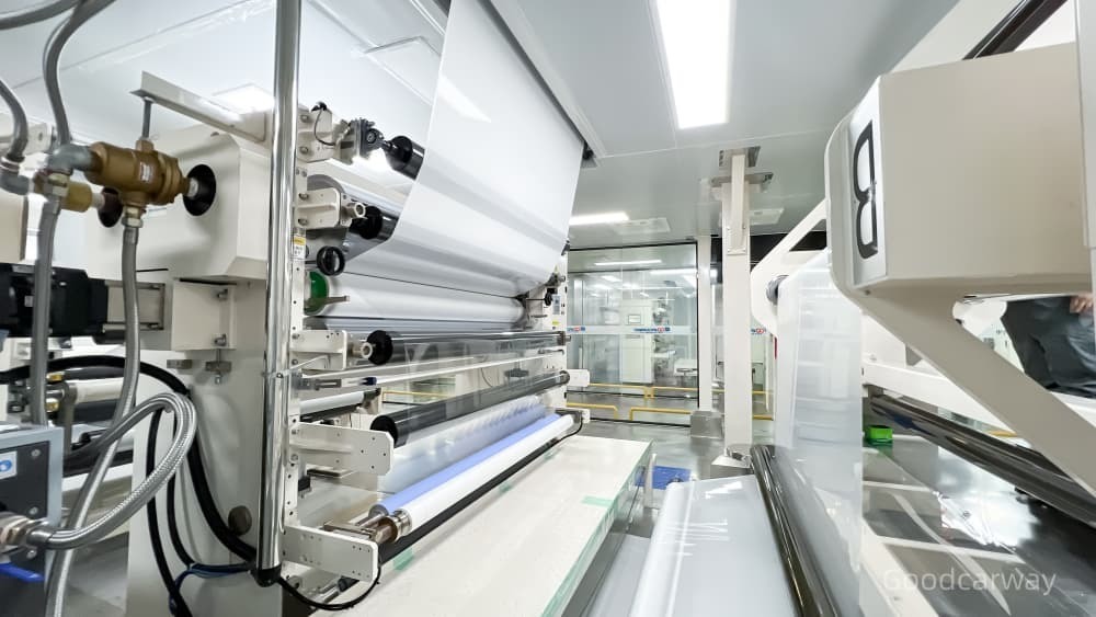 Guangzhou Goodcarway Window Film Co., Ltd. ligne de production du fabricant