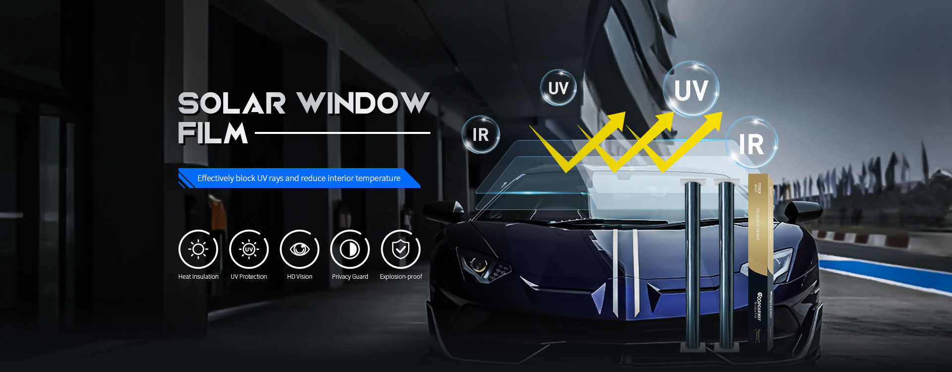 qualité Film de protection de peinture de voiture usine