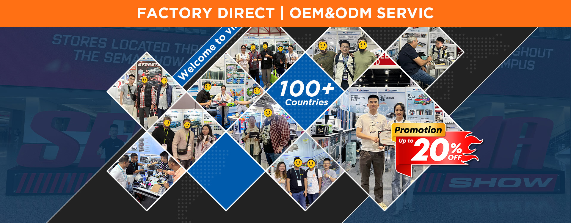 qualité Film de protection de peinture de voiture usine
